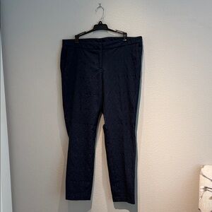 Cynthia Rowley Midnight Blue Straight Leg Pants
